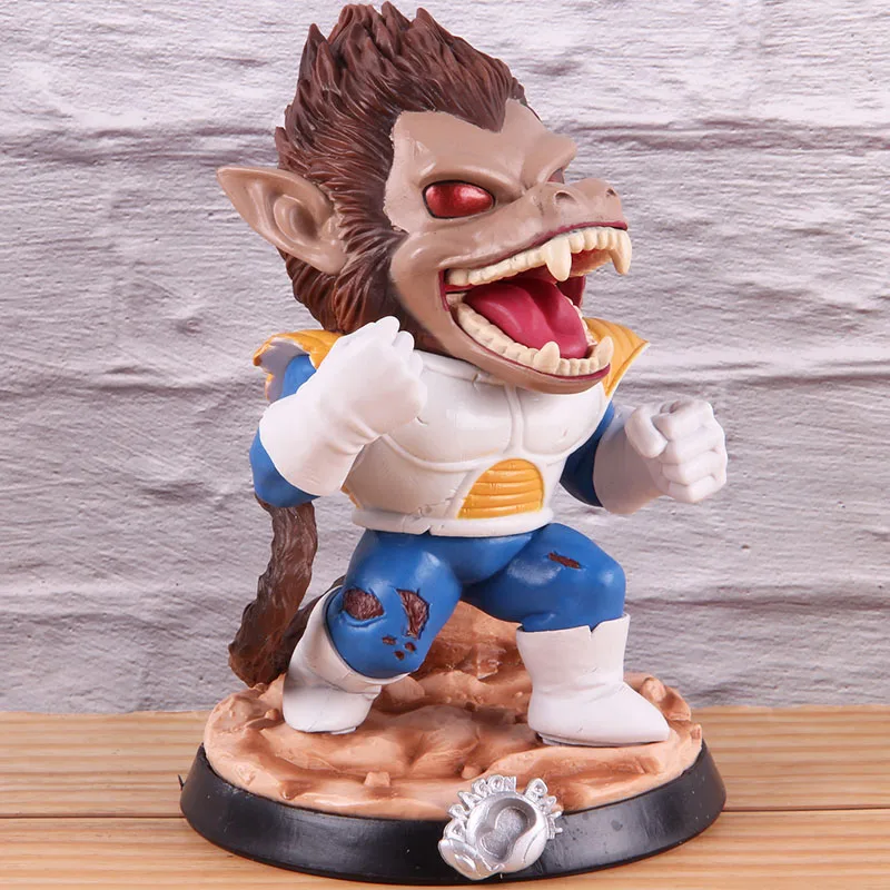 Вегета Dragon Ball Z ПВХ Коллекционная Фигурка Драконий жемчуг модель игрушки большая обезьяна аниме GK статуя 18 см