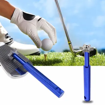 

4 colors Golf Sharpener Golf Club Grooving Sharpening Tool Golf Club Sharpener Head Strong Wedge Alloy Wedge Sharpening Cut