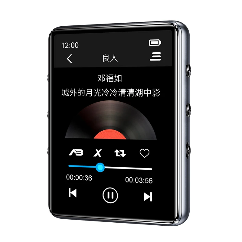 Bluetooth 5 0 металлический MP3 плеер с полным сенсорным экраном встроенный динамик 16G