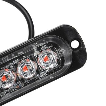 

Auto Strobe Light Lamp Super bright Truck Motorcycle Urgent Flash 12-24V