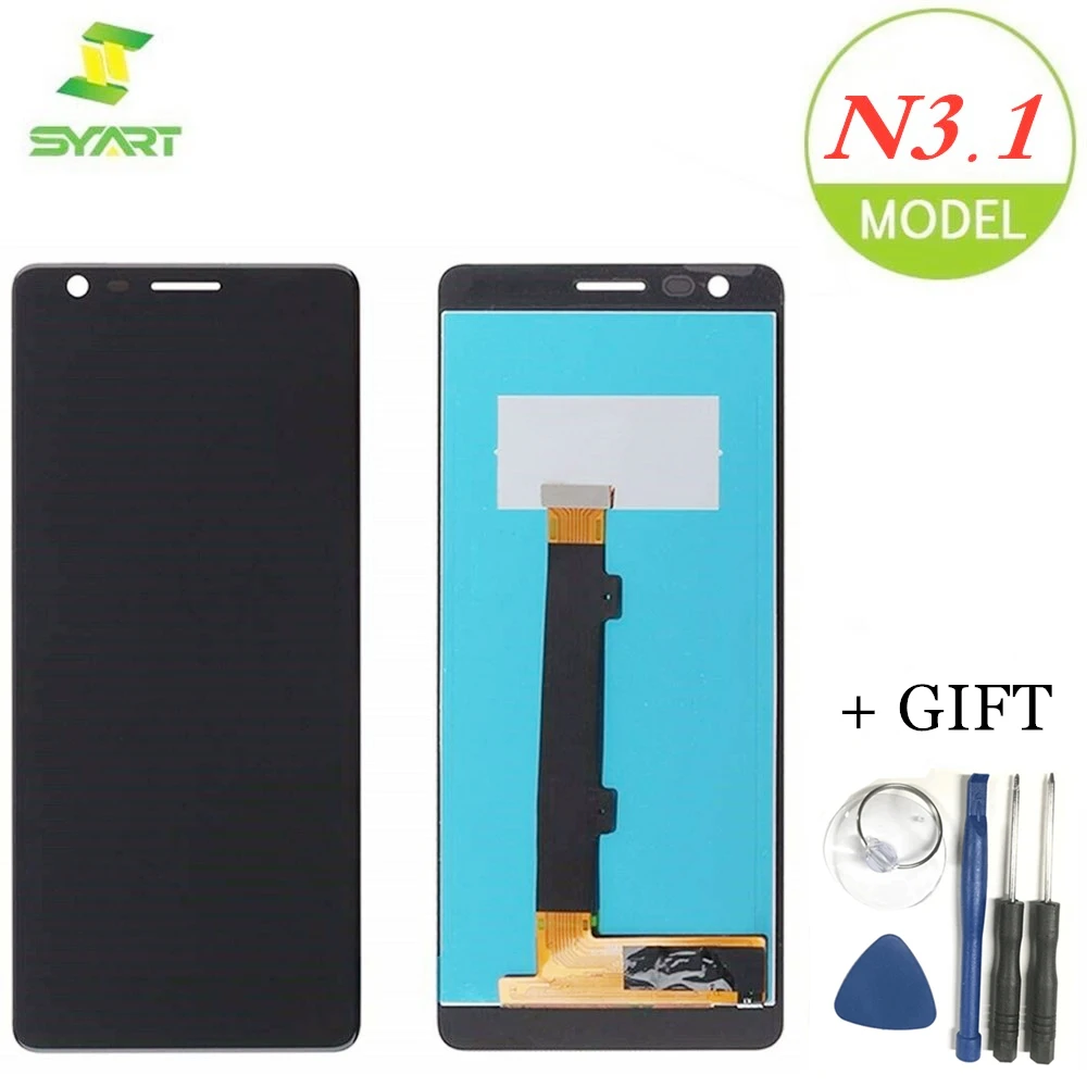 

For Nokia 3.1 LCD Display Touch Screen Digitizer Assembly Replacement For Nokia 3.1 TA-1049 TA-1057 TA-1063 TA-1070 5.2" Screen