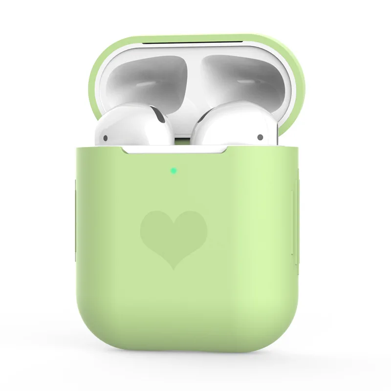 Симпатичный силиконовый чехол для Airpods беспроводной Bluetooth 2 Чехол наушников Для Air
