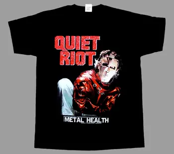 

QUIET RIOT METAL HEALTH '83 NEW BLACK SHORT/LONG SLEEVE T-SHIRT