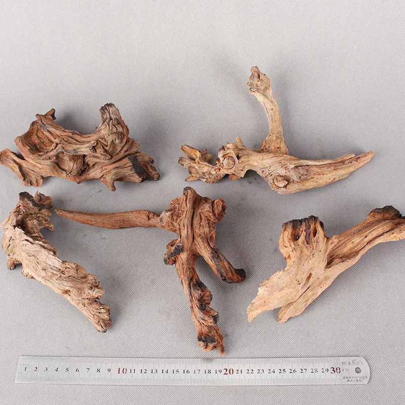 Natural Large Driftwood 5-30cm Fish Tank drift wood Driftwood Natural Tree Coral wood Climber Reptile Lizard Cork aquarium fish tank ornaments fish tank decorations aquarium ornaments