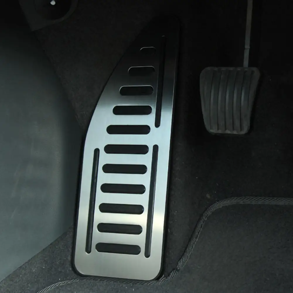 Car Stainless Steel Footplate Foot Rest Cover Car Pedal for Ford Focus 2 MK2 Kuga EscapePedals