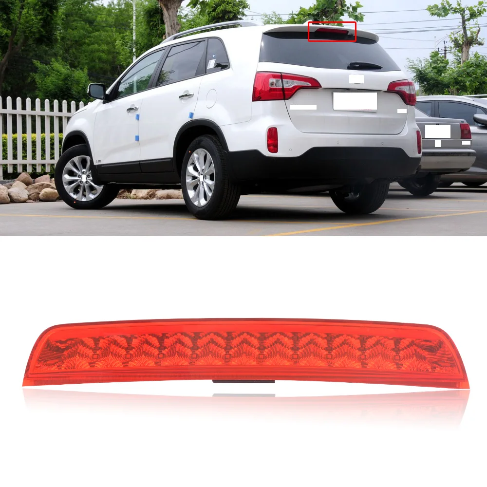 Задний стоп светильник CAPQX для Kia Sorento 2009 2013 сигнал с высоким креплением Третий
