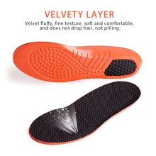1 пара, для мужчин и женщин, защита от отскока, амортизация, гель, поддержка свода стопы, практичные ортопедические вставки, спортивная стелька, нескользящая, для ходьбы