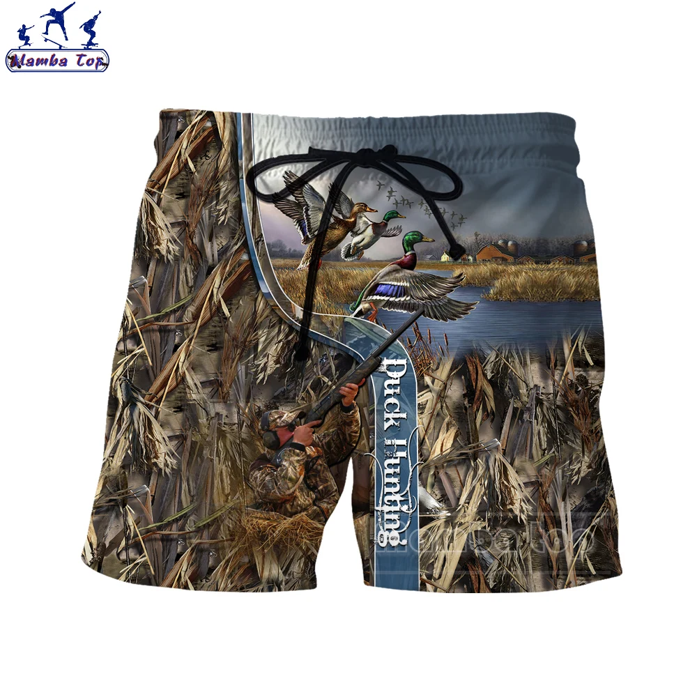 

Mamba Top 3D Print Animal Moose Hunter Hunting Shorts Women Wild Duck Jungle Deer Pet Hound Men Pants Camouflage Boar Sweatpants