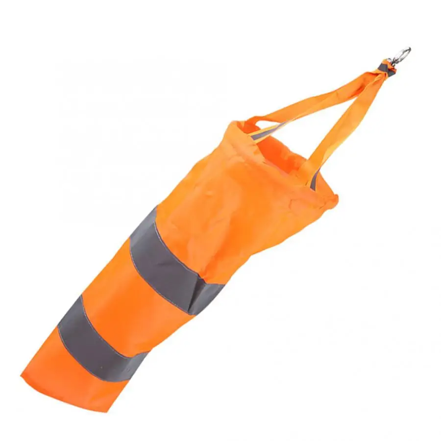 40 см нейлон аэропорт Windsock-stop Открытый ветер измерения носок мешок со светоотражающим поясом Windsock стример рыбы пиратский флаг, воздушный змей