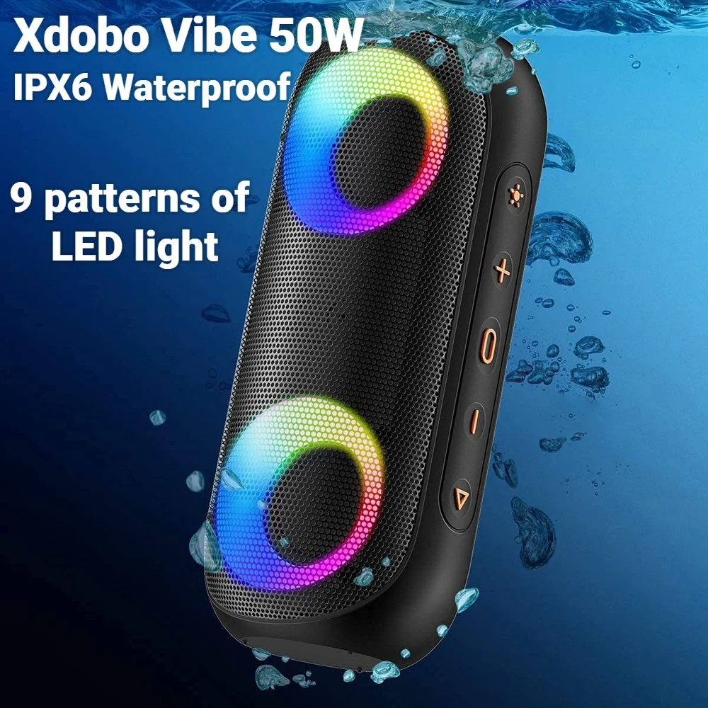 Vibe mobile bass led wireless speaker Clearance
