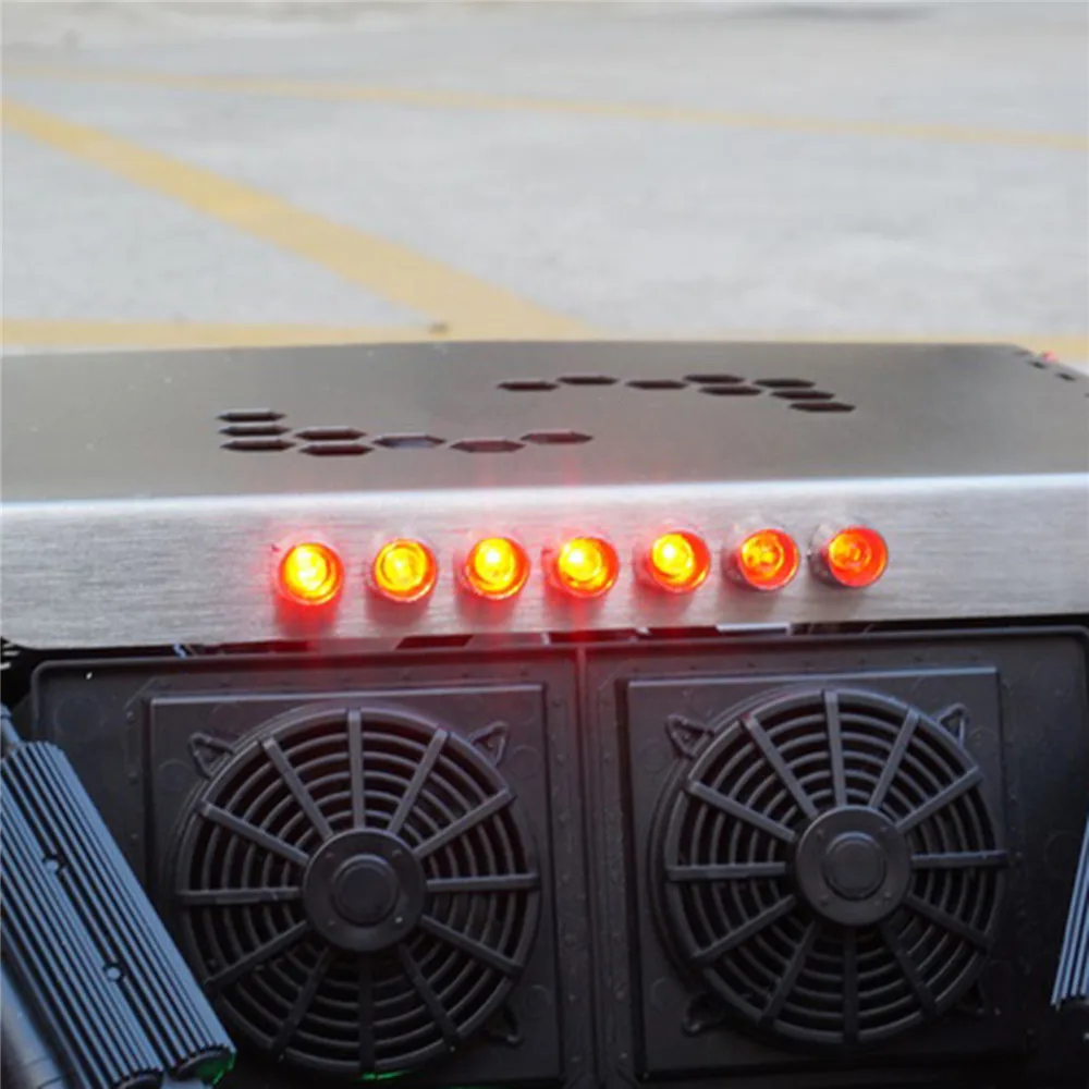 For TRAXXAS UDR Hull Armor Hood Top Cover Side Panel With LED Series for 1/7 Traxxas Unlimited Desert Racer Car Parts