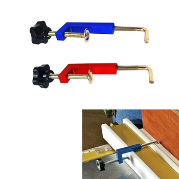 

2Pcs Universal Metal Woodworking Fence G Type Clamp Adjustable For Band/Cutoff/Router/Table Saws Woodwork Fence Clamp