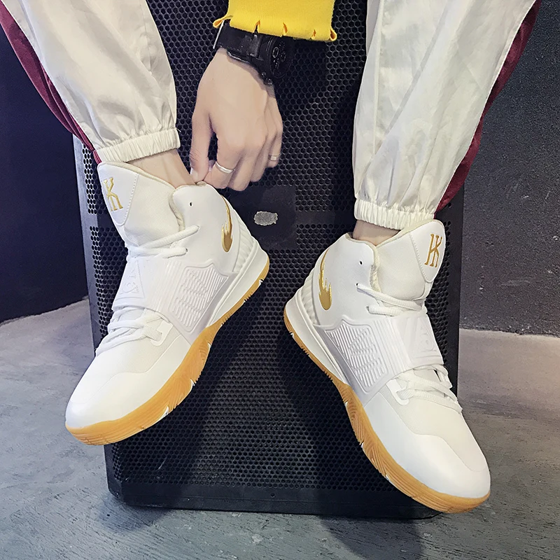 Uptempo Kyrie 6 Sports Boots Big Size 11 Mens Basketball Shoes Boys Sneakers Retro 1 Shoes Light Mesh Lebron Shoes
