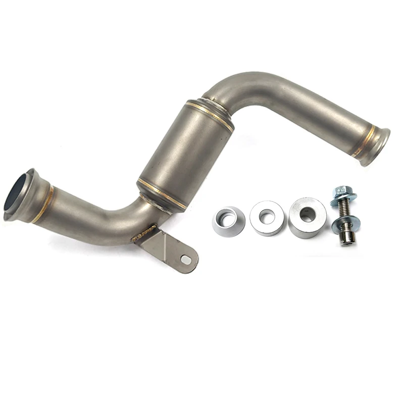For KTM DUKE 390 250 125 Duke RC 390 125 Motorcycle Exhaust Muffler Escape Connection Middle Eliminator Link Pipe