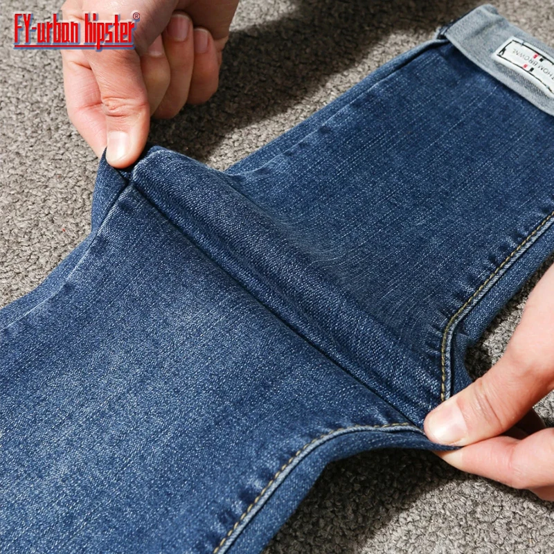 Women High Waist Pencil Jeans Mujer 