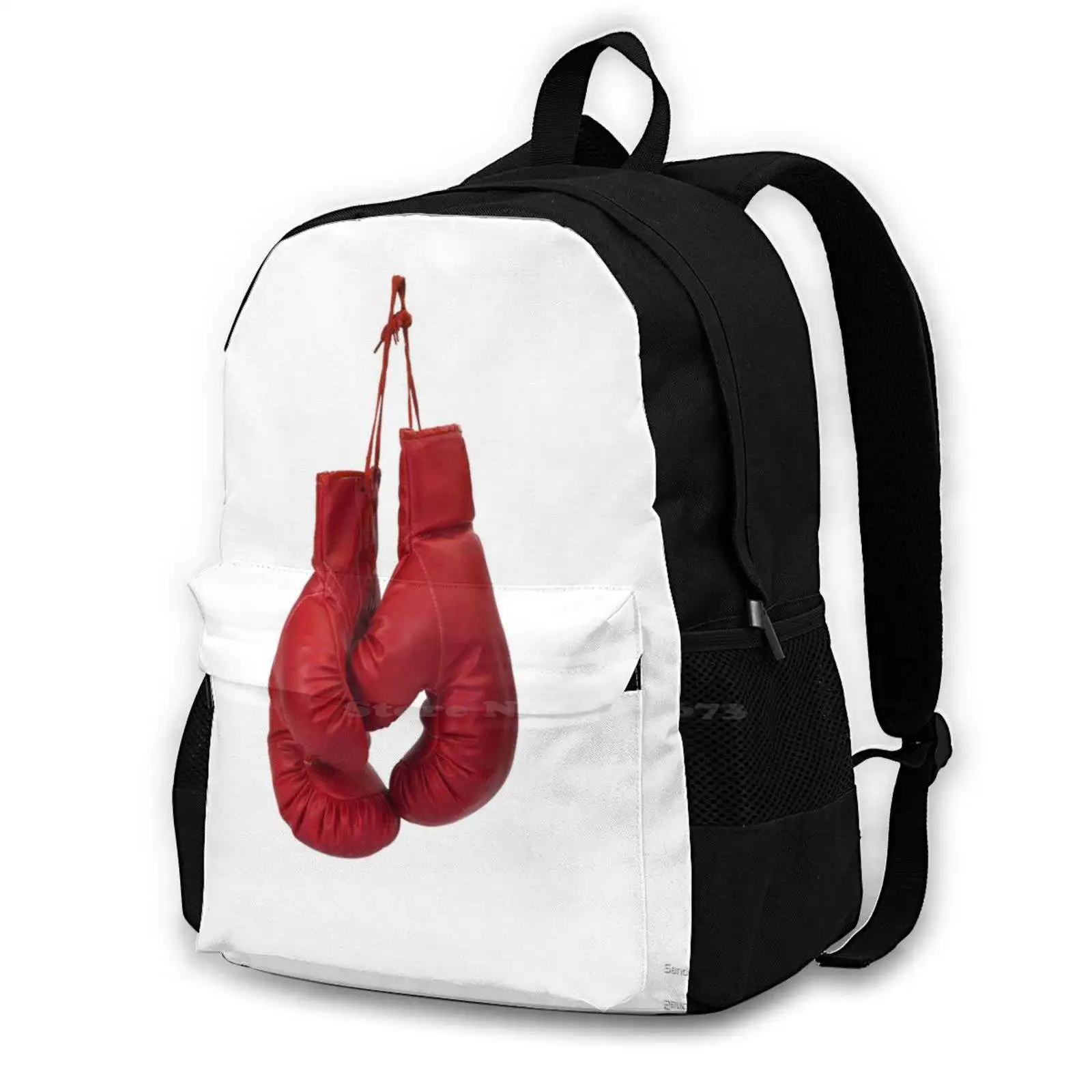 Guantes de boxeo mochila para estudiante escuela portátil bolsa de viaje  guantes de boxeo Boxer gimnasio Ali Mayweather Frazier Mcguigan Eubank Benn  - AliExpress