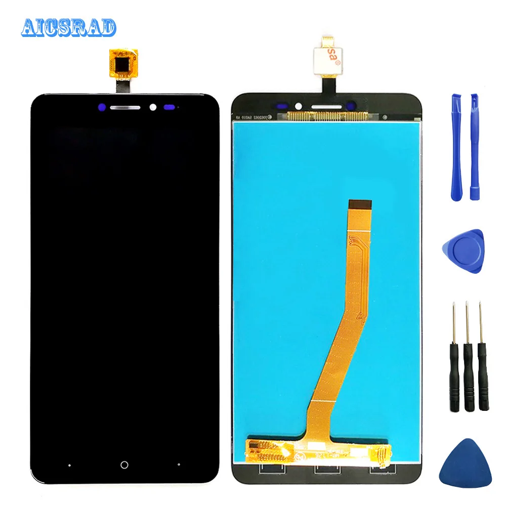 

AICSRAD Good quality For BQ mobile BQ-5204 5204 BQ5204 strike selfie LCD display and Touch Screen Assembly bqs 5204 +Tools