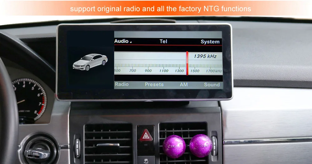 Flash Deal 10.25" Android 8.1 Car Radio GPS Navigation Bluetooth WiFi Head Unit Screen for Mercedes Benz GLK 200 220 280 250 300 320 350 5