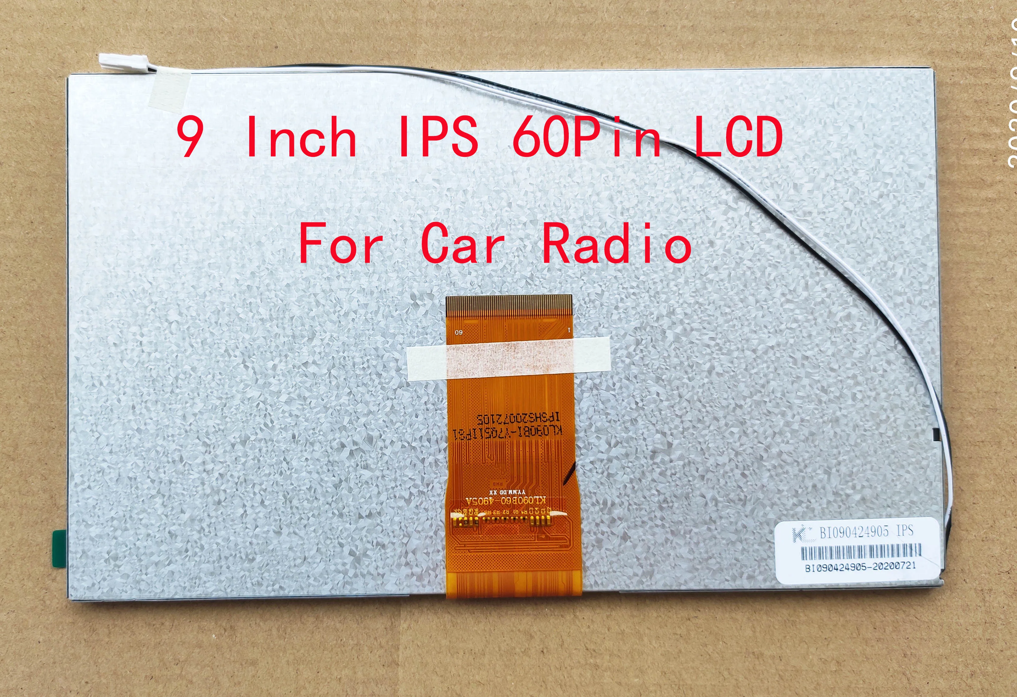 Painel de Exibição Lcd Ips Sensor Digitalizador 60pin 6pin Wd090shl60ac K0901s4942