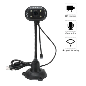 

USB Mini Camera Built-in Microphone High-end Video Call Computer Peripheral Web Camera PC video Conference Camera