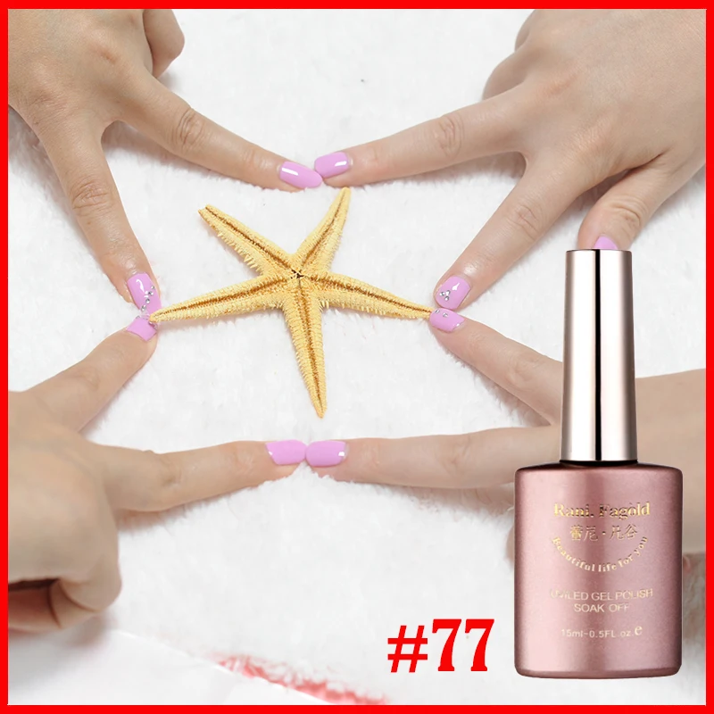 

RF 15ml 120 Gel Nail Polish Varnishes Pure Color Semi Permanent Base Top Need UV LED lamp Manicure Paint Hybrid Nails Gel Polish