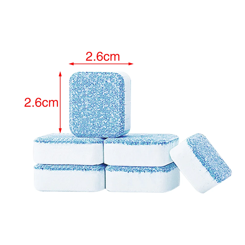 

12 Pcs Multifunctional Washing Machine Cleaner Washer Deep Cleaning Effervescent Tablet Washer Cleaner for Washing Machine