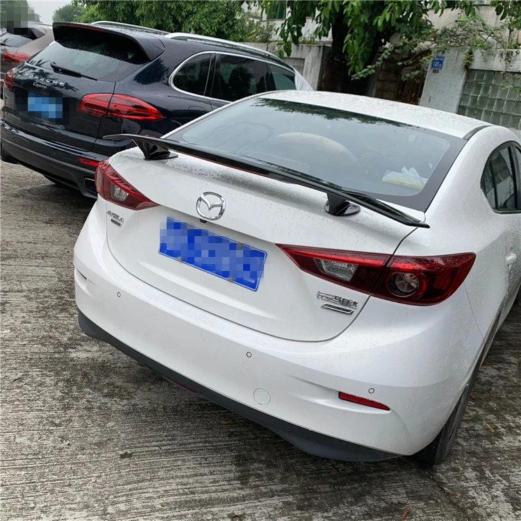 Для Mazda 3 Axela спойлер 2006-2013 для Mazda 3 Высокое качество Nt Спойлер ABS Материал заднее крыло праймер цвет задний спойлер