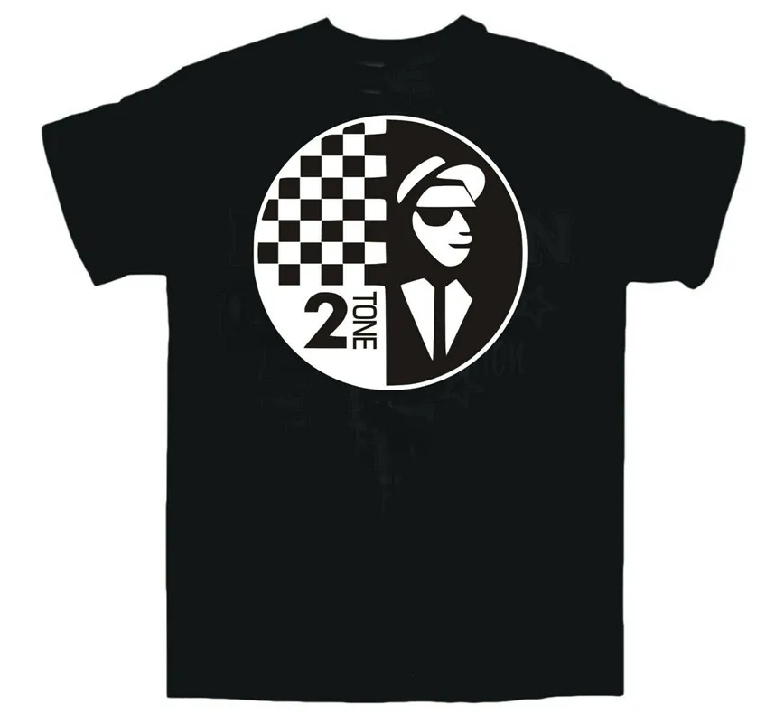 SKA (2T) T-Shirt 2TONE Moped MOD SKINHEAD Rally All Sizes Teenage Pop Top Tee Tshirt |