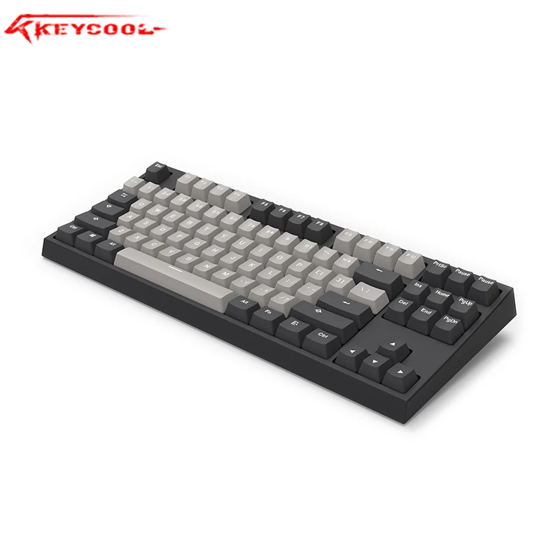 Клавиатура keycool KC87 с Bluetooth 5 0 механическая клавиатура переключатель RGB Lightsgateron