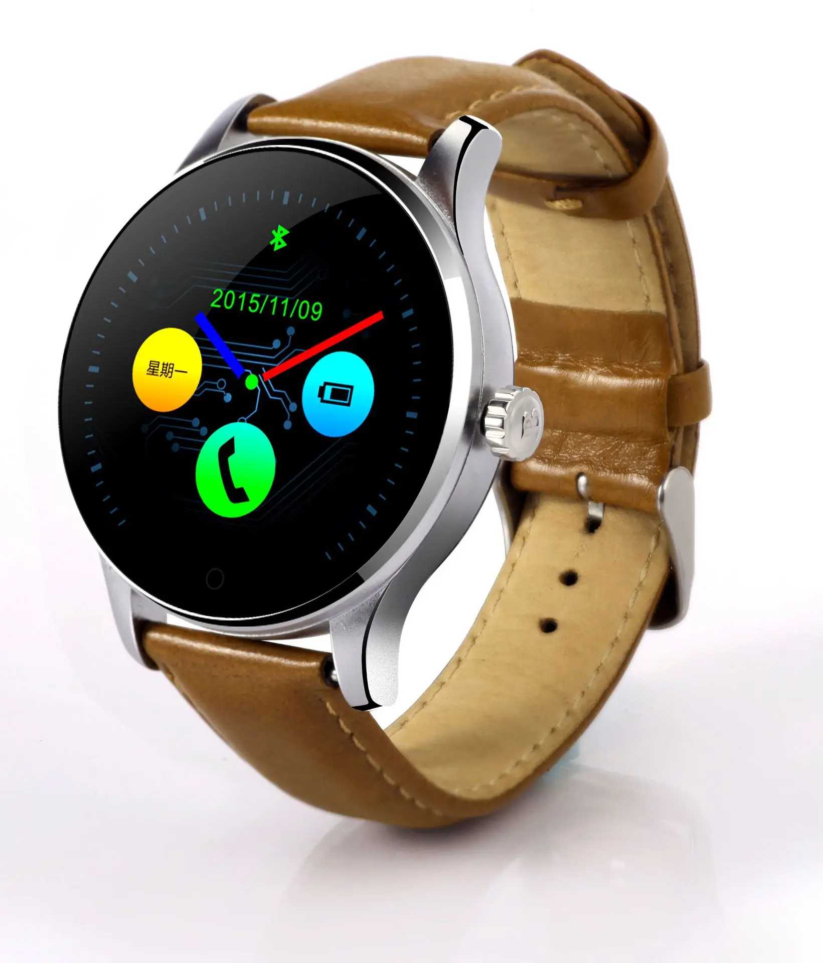 K88h Smart Watch Bluetooth Heart Rate Monitoring Sedentary Remind Sleeping Monitoring Anti-loss Remote Photoshoot