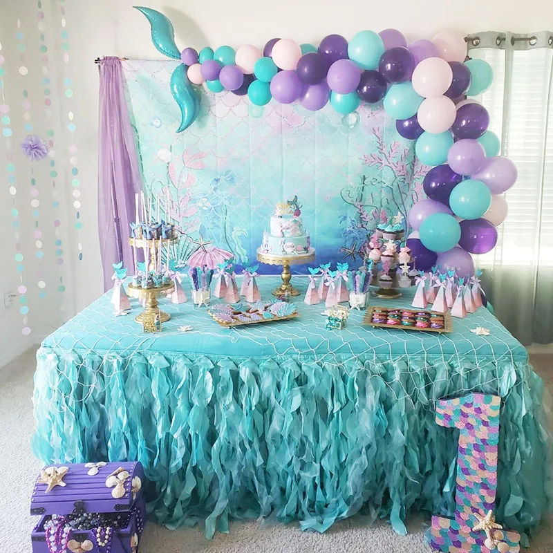 Mermaid Party Balloon Arch Set Mermaid Tail Balloon Little Mermaid Party Decorations Supplies Wedding Girl Birthday Party Decor Mermaid Party Balloon Arch Set Mermaid Tail Balloon Little Mermaid Party Decorations Supplies Wedding Girl Birthday Party Decor
