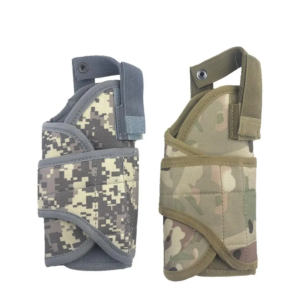 Universal Tactical MOLLE Holster Army Mobile Phone Belt Pouch EDC Security Pack Carry Accessory Kit Waist Bag Case Compatible iPhone 13 14 15 Pro XS Max XR 7 8 Plus for