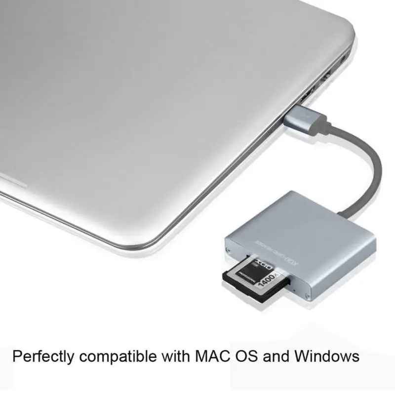 USB3.0/2,0 XQD высокоскоростной кардридер XQD 2,0 USB 3,0 кардридер адаптер Писатель 500 МБ/с./с S01