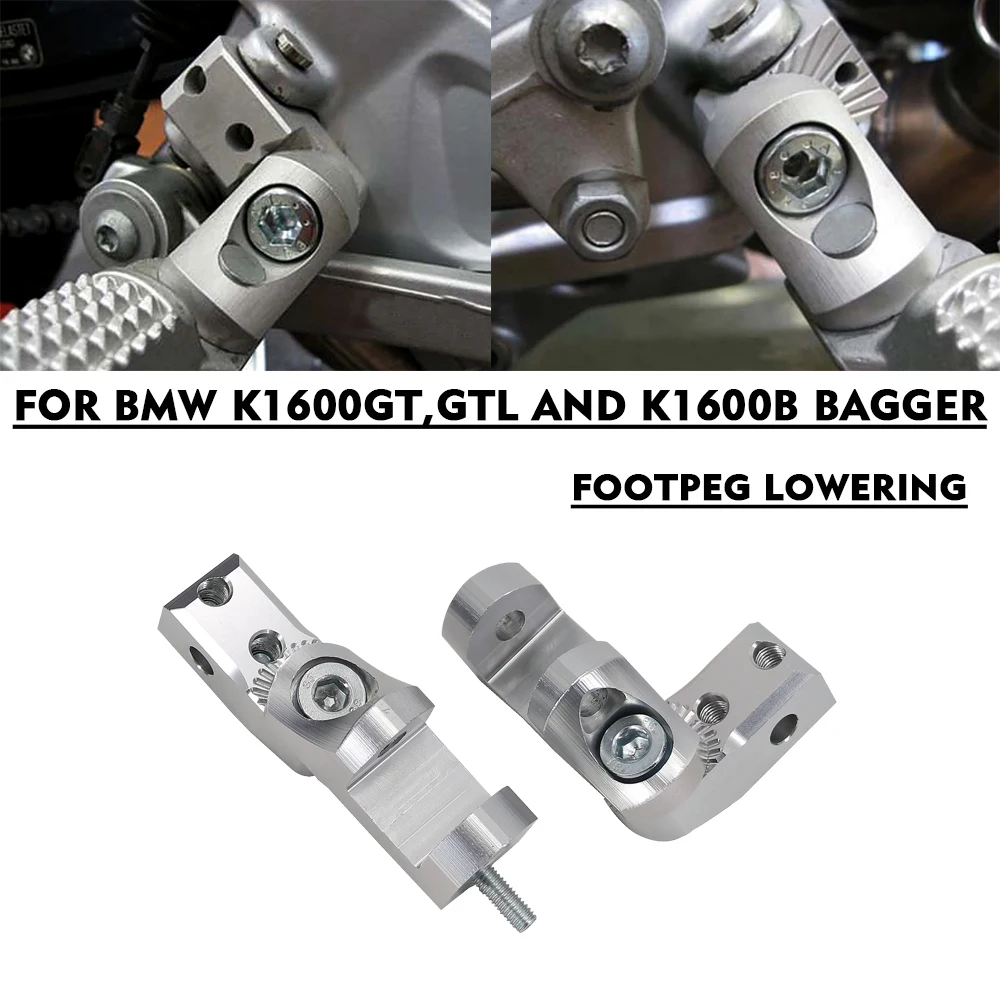 Motorcycle Foot peg Passenger Footpeg Lowering Kit For BMW K100RS
