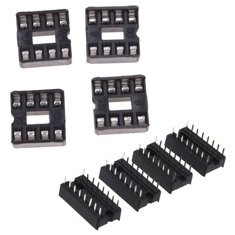 30 шт. 16 Pin 2 54 мм DIP IC Разъем типа припоя адаптеры и 20x8 Шаг ИС адаптер припоя|Адаптеры