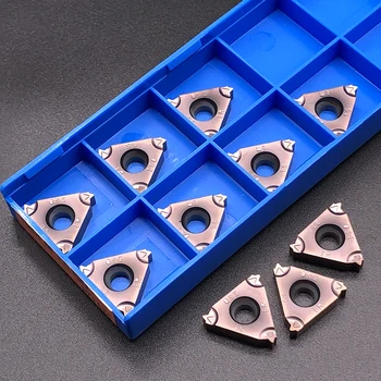 10pcs RCKLCY 16ER M 1.5 ISO FT1125 Carbide Insert Thread Blade cnc Lathe threading Cutter Tool for stainless steels steels technology