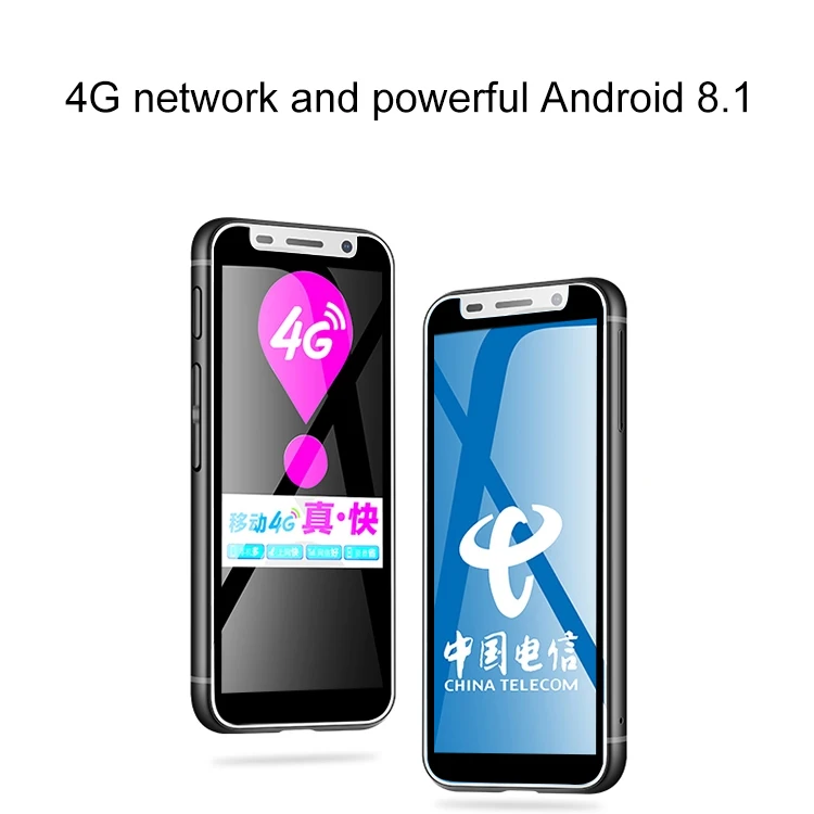 Карманный смартфон Melrose 2019 Android 8 1 3 4 дюйма 5 Мп разблокировка отпечатком пальца