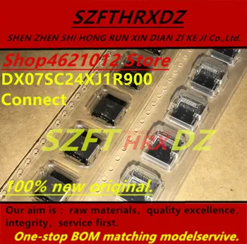 

SZFTHRXDZ 100% new original (10PCS-50PCS) DX07SC24XJ1R900 Connect 24pin USB tail plug mobile phone tail plug socket