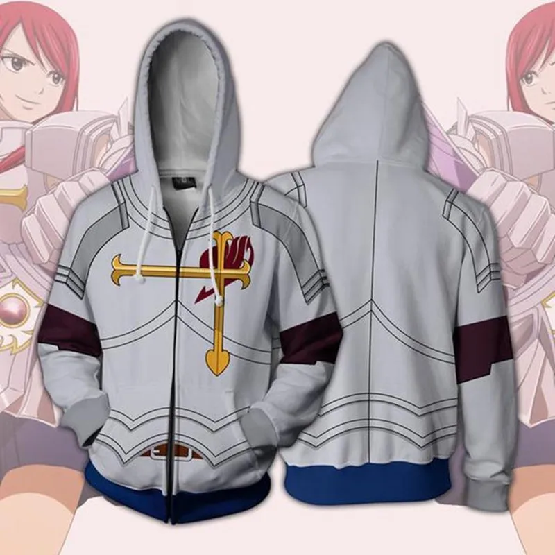 FAIRY-TAIL-Erza-Scarlet-Cosplay-Costumes-Fairy-Tail-Hoodies-3D-printed-zip-up-hoodies-for-men