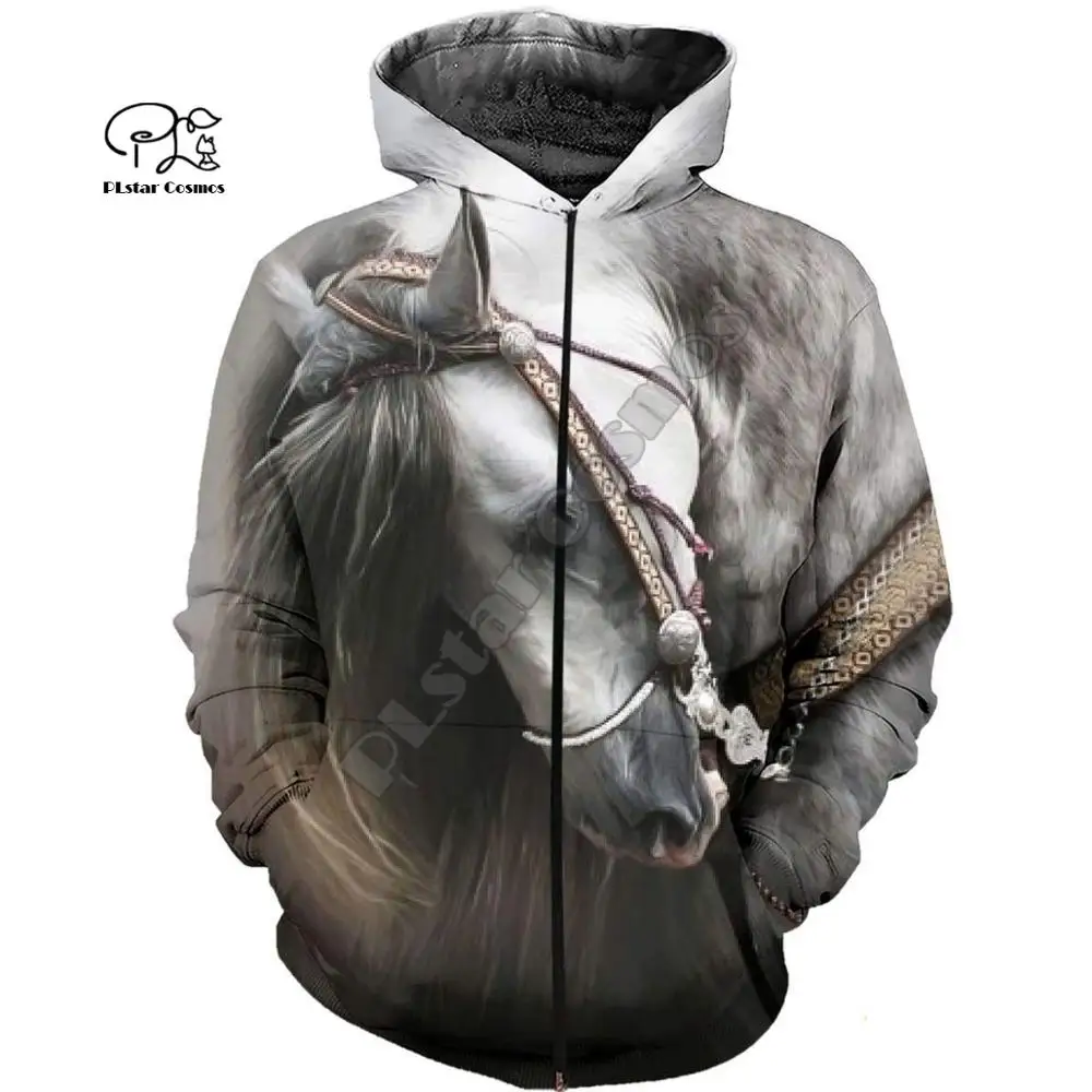 Zip hoodies Ух девушка любовь лошадь животных Костюм 3dprint толстовки/толстовка/куртка/MenWomen Повседневное Harajuku в красочном стиле-2 - Цвет: Zip hoodies