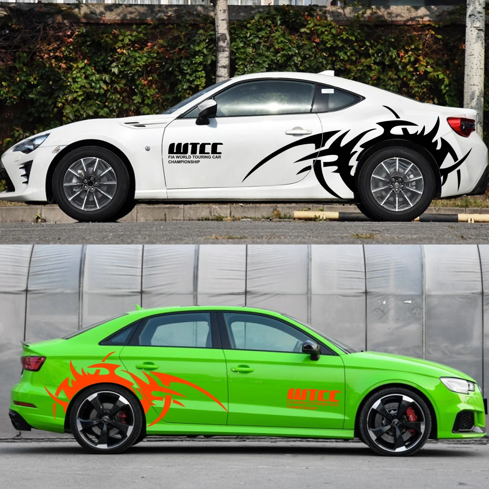 4 шт. автомобильные наклейки для Audi BMW Ford Volkswagen Toyota Renault Peugeot Mercedes Honda Mini спортивные