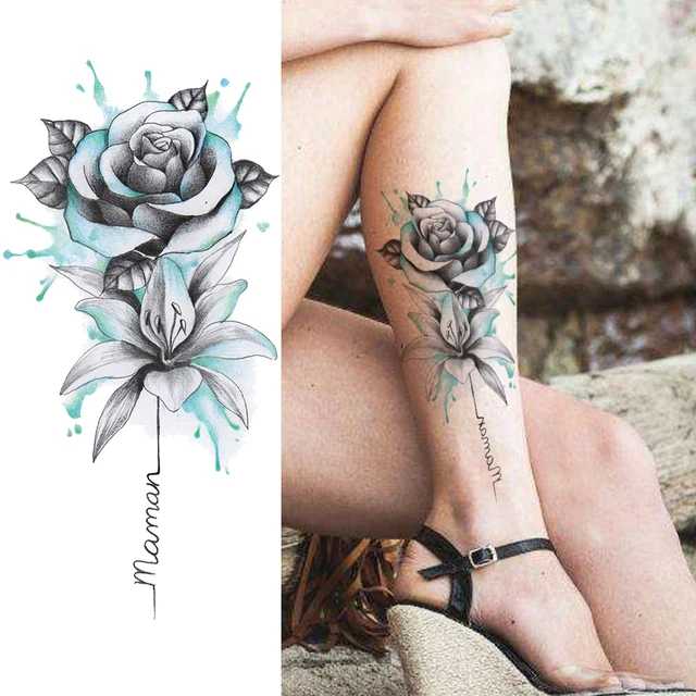 flowers  Tattoos for women flowers Lily flower tattoos Heart flower  tattoo