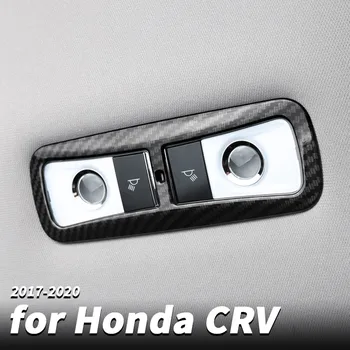 

For Honda crv CR-V 2017 2018 2020 reading lamp decorative frame CRV rear seat reading lampshade frame modified carbon fiber inte