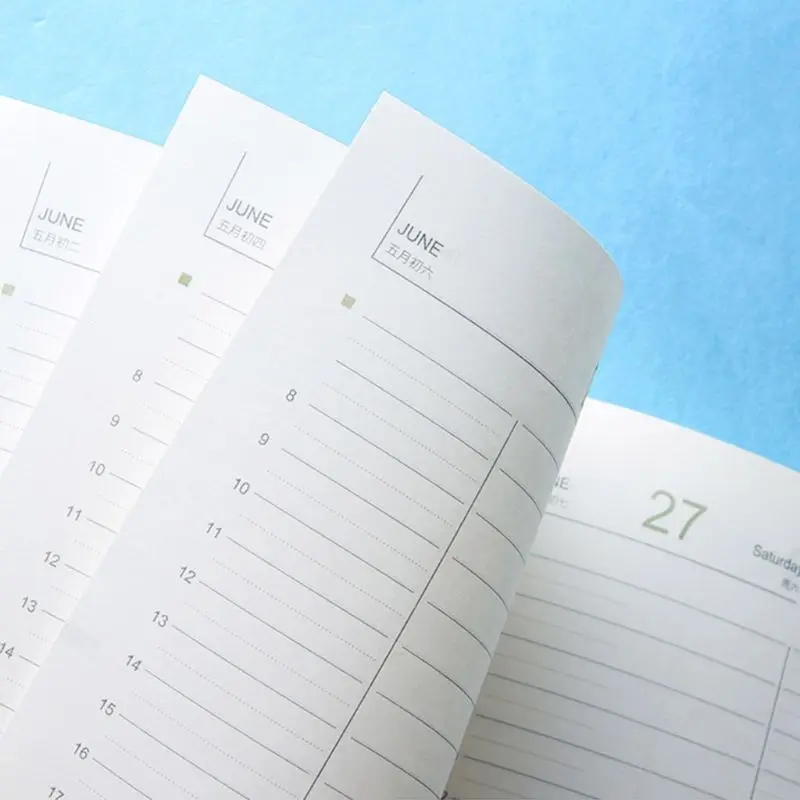 Kawaii Agenda Planner Organizer A5 Diary Notebook Journal Schedule Manual 24BB