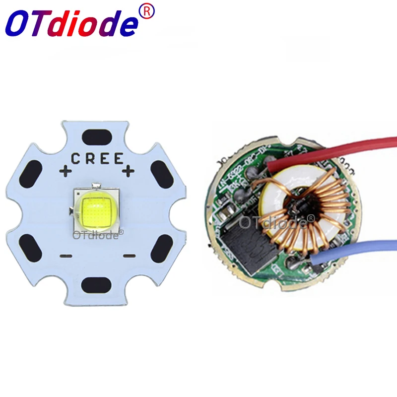 Светодиодный излучатель высокой мощности Cree XML2 XM L2 T6 10 Вт светодиод холодного