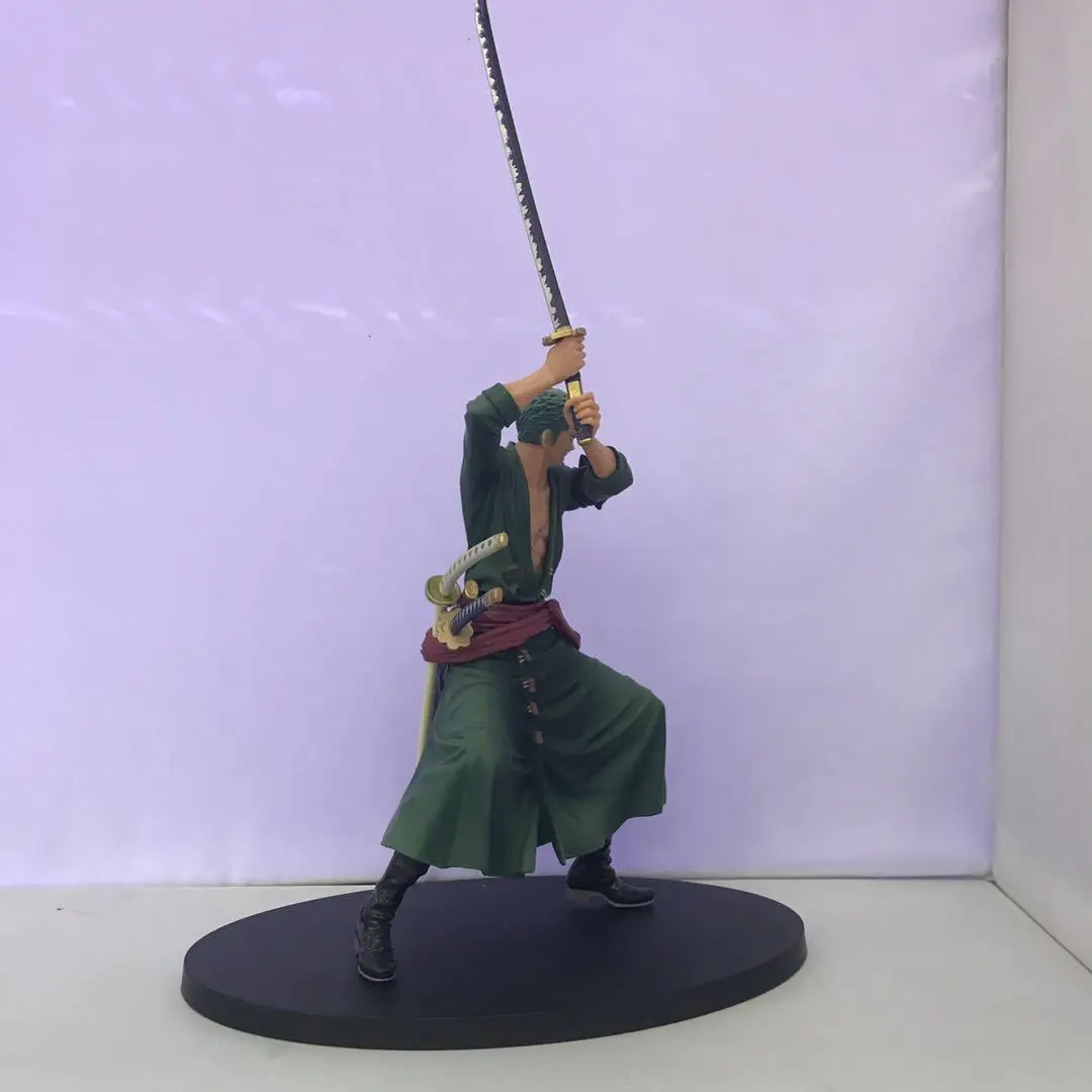 

Anime Peripheral Sea King One Piece Modeling Story Sword out Sauron Three Knife Flow Garage Kit Model Boxed