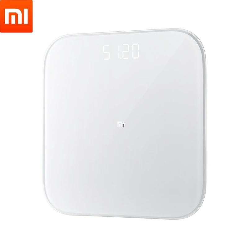 

Xiaomi Mijia Scale 2 Bluetooth 5.0 Smart Weighing Digital Led Display Works with Mi Fit App for Household Fitness
