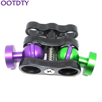 

OOTDTY 1" Ball Clamp Diving Lighting Arm Holding System For Underwater Photo Dynamic Vedio