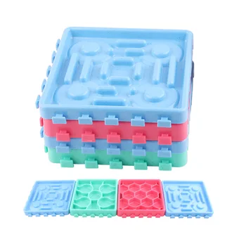 

Pet Feeding Bowl, Safe Non-toxic Durable Healthy Environmental-friendly Slow Down Eating Feeder, Non-slip Dog Feeding Lick Mat