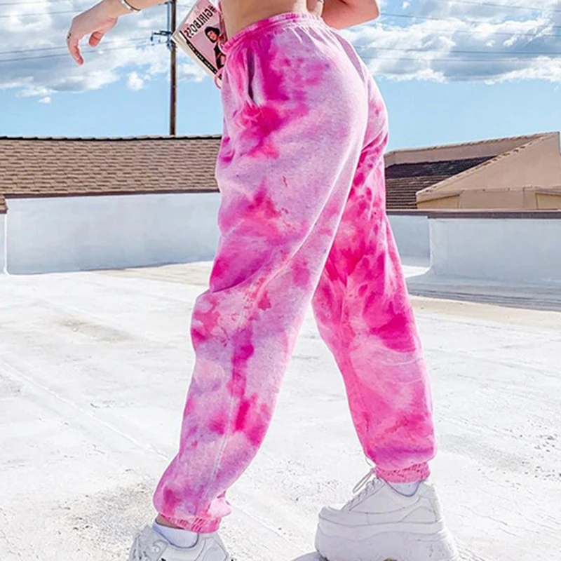tie dye tracksuit bottoms
